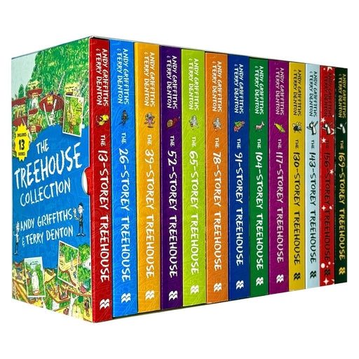 The Treehouse Series by Andy Griffiths & Terry Denton 13 Books Collection Box Set - Ages 5-11 - Paperback 5-7 Pan Macmillan