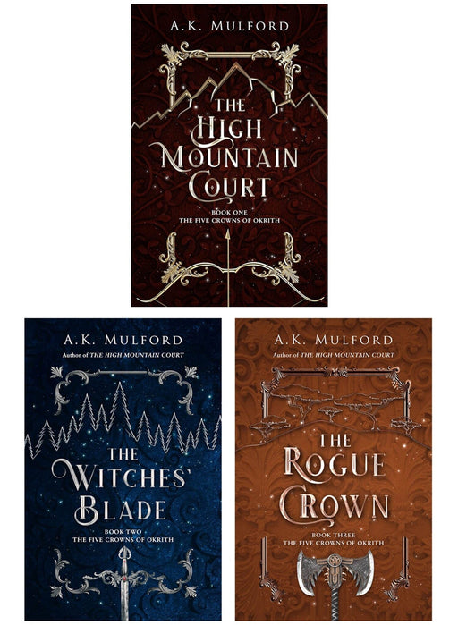 The Five Crowns of Okrith Series By A.K. Mulford 3 Books Collection Set - Ficton - Paperback Fiction HarperCollins Publishers