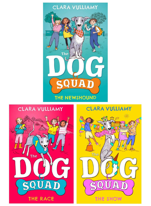 The Dog Squad Series By Clara Vulliamy 3 Books Collection Set - Ages 7-11 - Paperback 7-9 HarperCollins Publishers