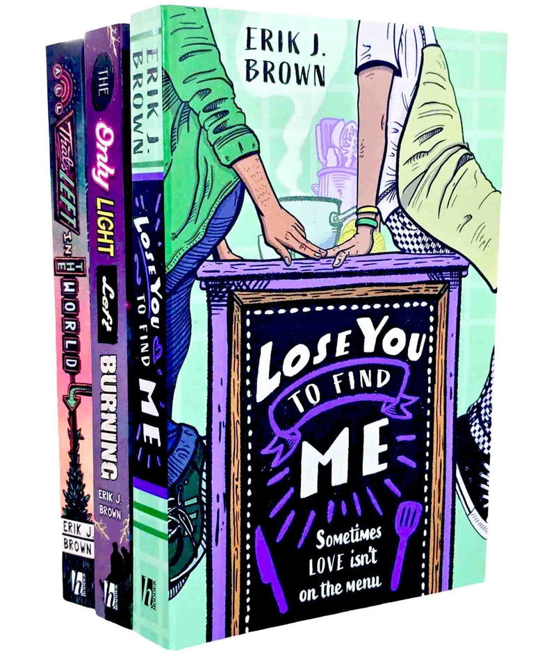 Erik J. Brown 3 Books Collection Set - Ages 12-18 - Paperback Fiction Hachette