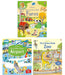 Usborne First Sticker Books: Zoo, Farm & Airport 3 Books Collection Set - Ages 2+ - Paperback 0-5 Usborne Publishing Ltd