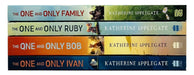 The One and Only Ivan Series by Katherine Applegate: 4 Books Collection Set - Ages 8+ - Paperback 7-9 HarperCollins Publishers
