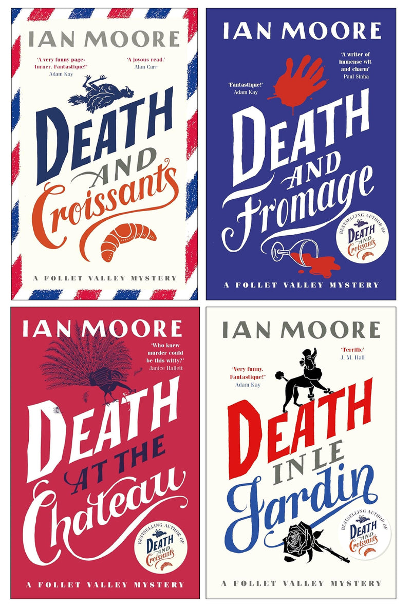 A Follet Valley Mystery By Ian Moore 4 Books Collection Set - Fiction - Paperback Fiction Duckworth Books