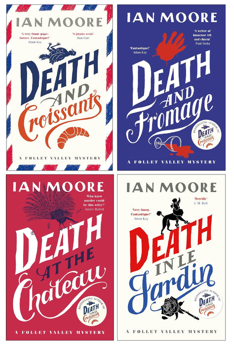 A Follet Valley Mystery By Ian Moore 4 Books Collection Set - Fiction - Paperback Fiction Duckworth Books