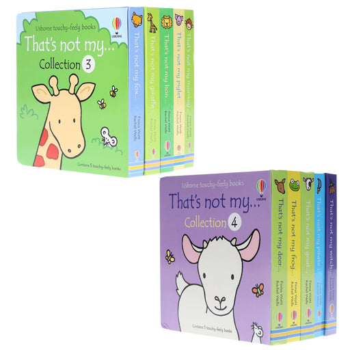 Usborne touchy feely books: That's not my... Series 3 & 4: Collection 10 Books Set - Ages 0-3 - Board Book 0-5 Usborne Publishing Ltd