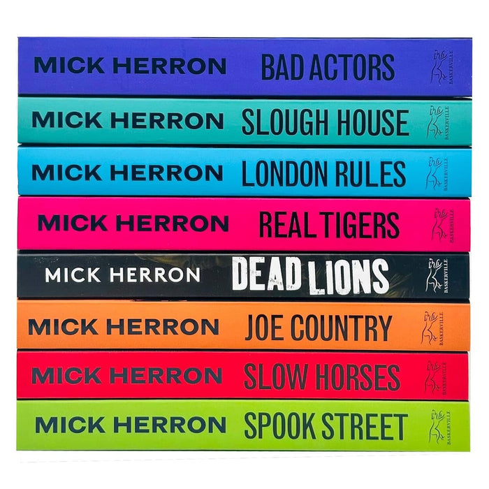 Slough House Series: Book 1-8 by Mick Herron Complete Collection 8 Books Set - Fiction - Paperback Fiction Hachette