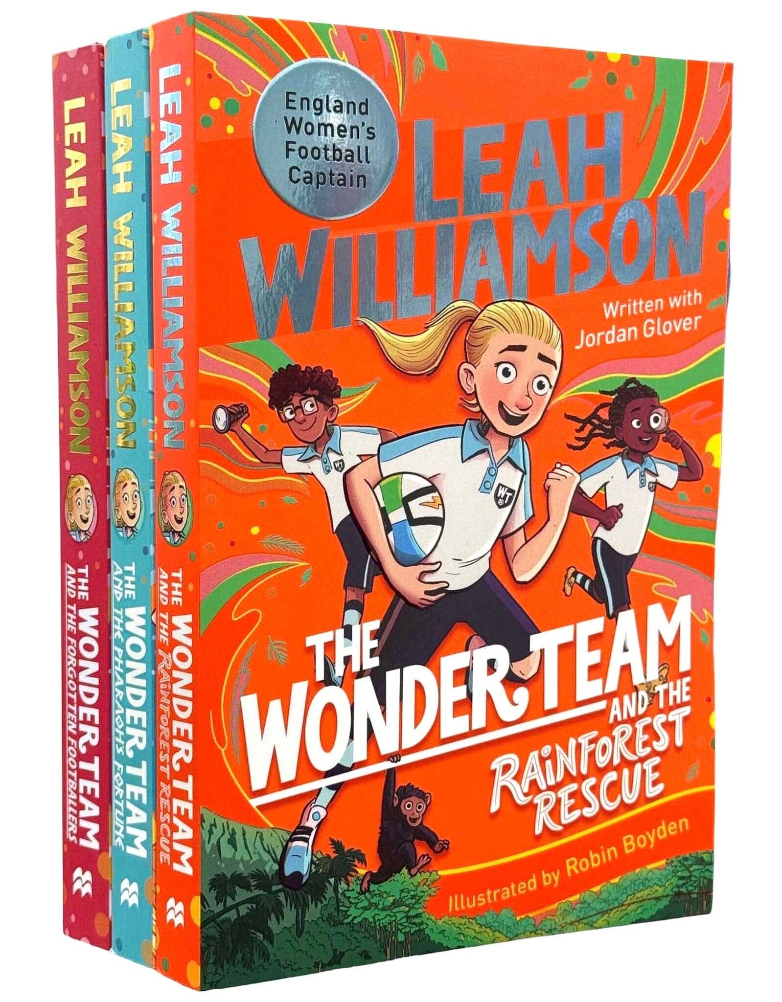 Wonder Team Series By Leah Williamson Books Collection Set