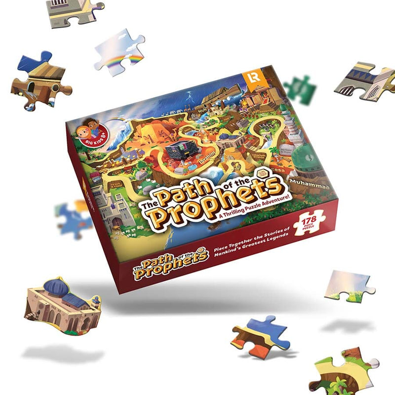 The Path of the Prophets: A Thrilling Puzzle Adventure - Ages 8+ - Board Book 7-9 Learning Roots