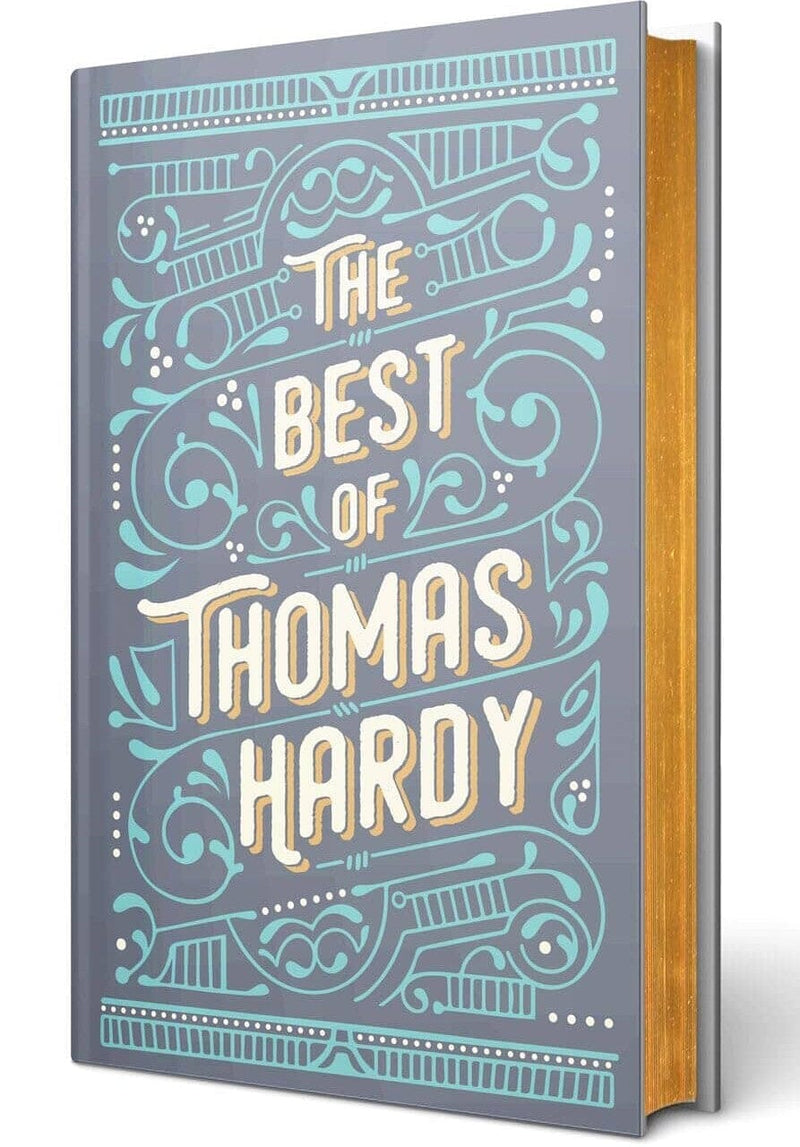 The Best of Thomas Hardy With Ribbon Bookmark And Golden Sprayed Edges - Fiction - Leatherbound Hardback Fiction Wilco Books