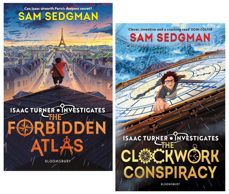 Isaac Turner Investigates Series by Sam Sedgman: 2 Books Collection Set - Ages 8-13 - Paperback 9-14 Bloomsbury Publishing