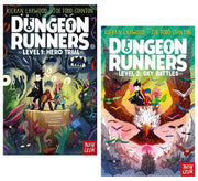 Dungeon Runners Series (Book 1 & 2) By Kieran Larwood: Illustrated 2 Books Collection Set - Ages 7-9 - Paperback 7-9 Nosy Crow Ltd