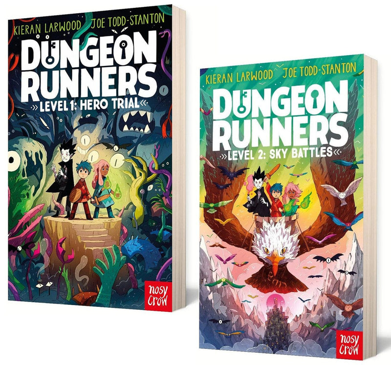 Dungeon Runners Series (Book 1 & 2) By Kieran Larwood: Illustrated 2 Books Collection Set - Ages 7-9 - Paperback 7-9 Nosy Crow Ltd
