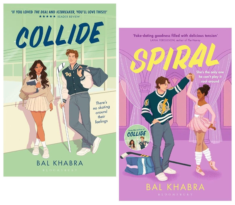 Off the Ice Series By Bal Khabra: 2 Books Collection Set - Fiction - Paperback Fiction Bloomsbury Publishing
