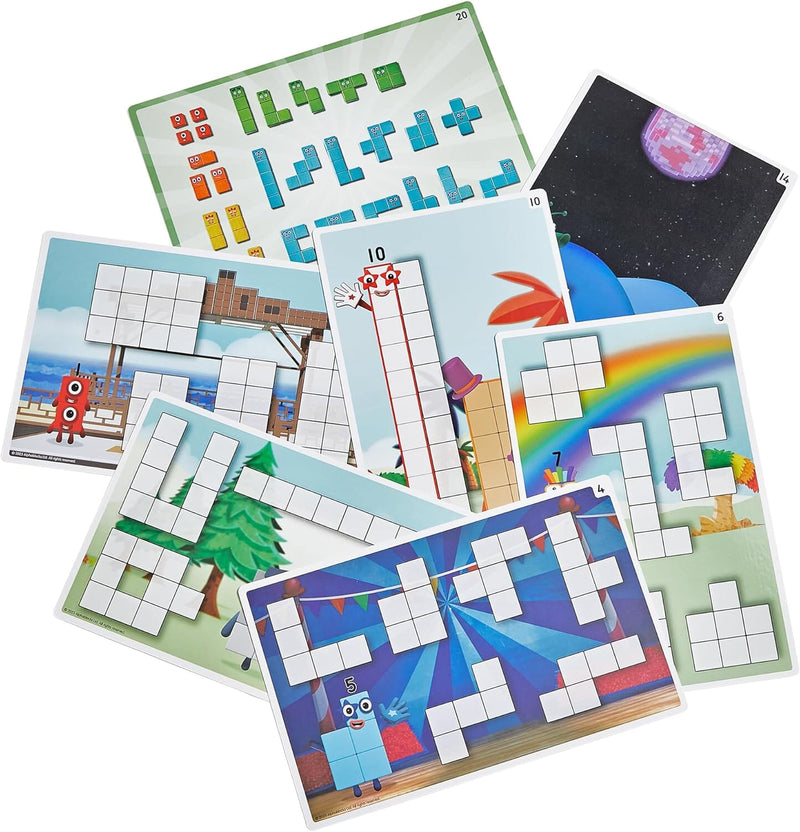 Numberblocks Wooden Building Blocks Activity Set by Learning Resources - Ages 3 Years+ 3-5 Learning Resources