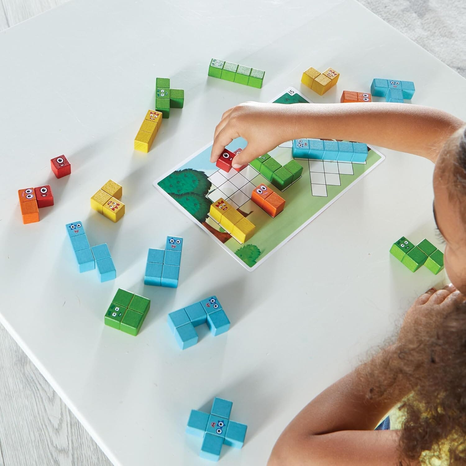 Numberblocks Wooden Building Blocks Activity Set by Learning Resources ...