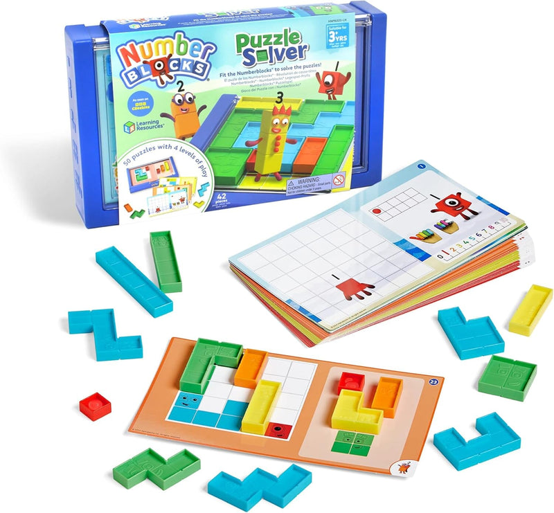 Numberblocks Puzzle Solver by Learning Resources - Ages 3 Years+ 3-5 Learning Resources