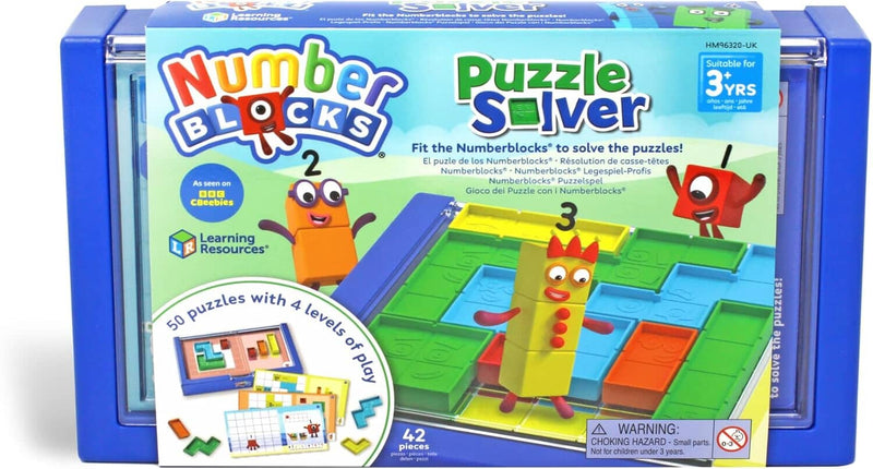 Numberblocks Puzzle Solver by Learning Resources - Ages 3 Years+ 3-5 Learning Resources
