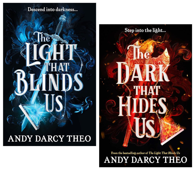 Light That Blinds Us Series by Andy Darcy Theo 2 Books Collection Set - Ages 12 Years+ - Paperback Young Adult Simon & Schuster