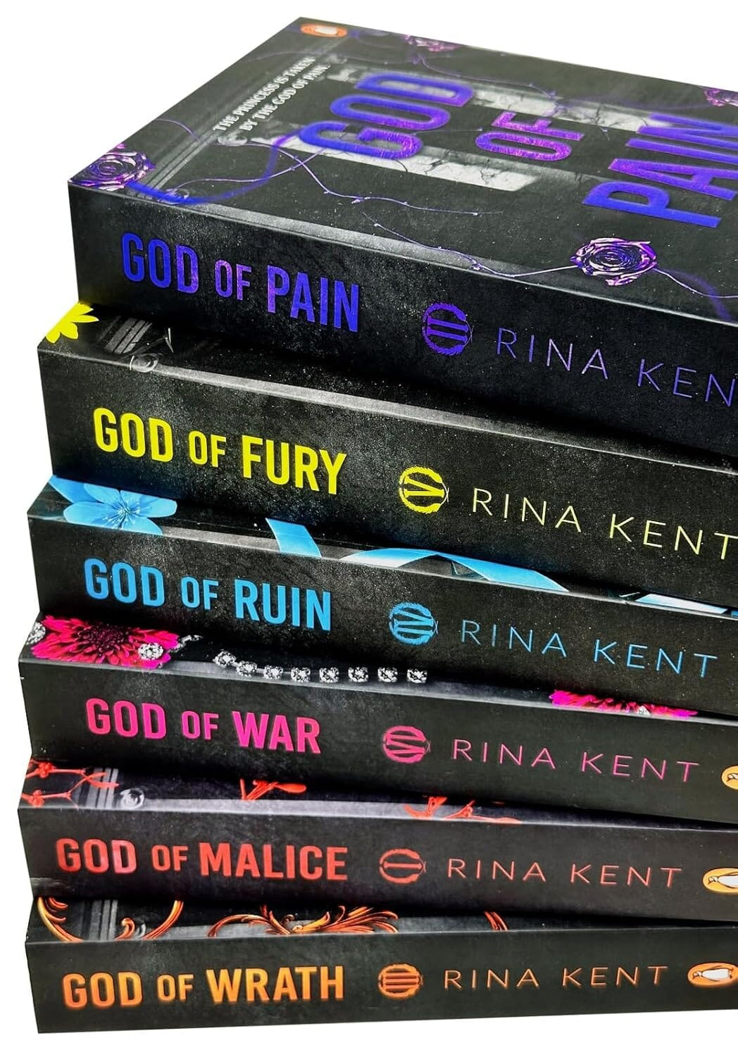 Legacy of Gods Series Dark Romance by Rina Kent: Complete Collection 6 ...