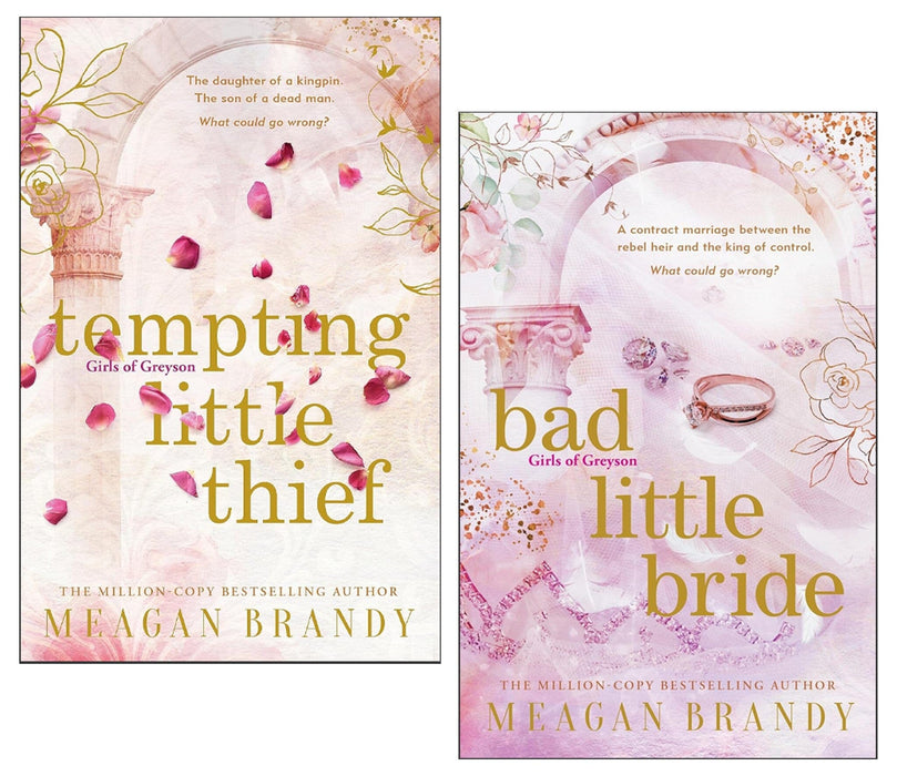 Girls of Greyson Series (Tempting Little Thief & Bad Little Bride) by Meagan Brandy 2 Books Collection Set - Fiction - Paperback Fiction Hachette