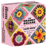 The Granny Square Flowers Card Deck: 50 Mix and Match Designs by Claire Montgomerie - Non Fiction - Hardback Non-Fiction Search Press Ltd
