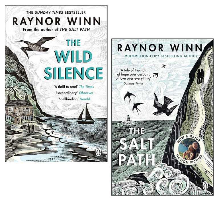 Raynor Winn Collection (The Wild Silence & The Salt Path) 2 Books Set - Non Fiction - Paperback Non-Fiction Penguin Random House