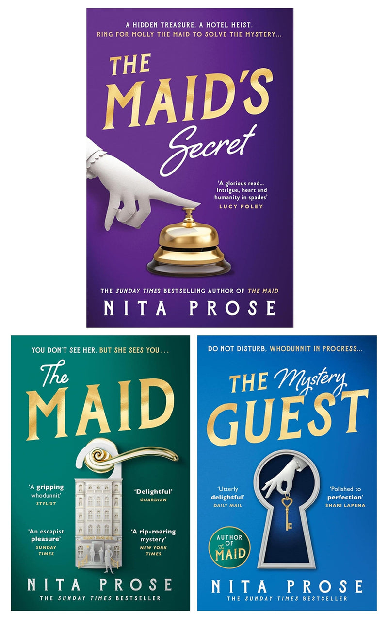 Molly the Maid Mystery Series by Nita Prose 3 Books Collection Set - Fiction - Paperback/Hardback Fiction HarperCollins Publishers