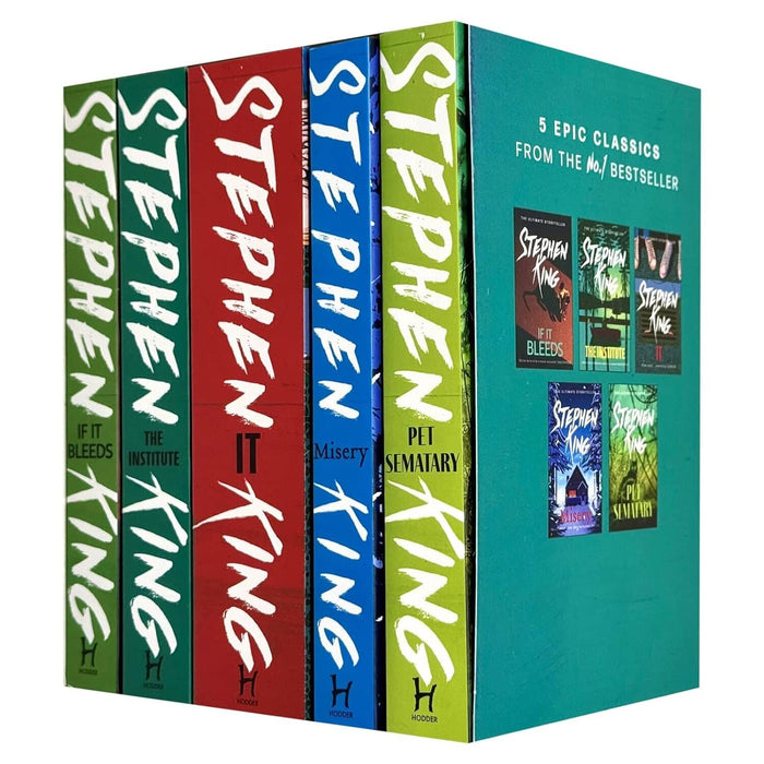 Stephen King Epic Classic Collection 5 Books Box Set - Fiction - Paperback Fiction Hachette