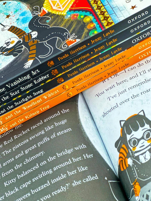 Kitty Series by Paula Harrison (Books 7-12) 6 Books Collection Set - Ages 5+ - Paperback 3-5 Oxford University Press
