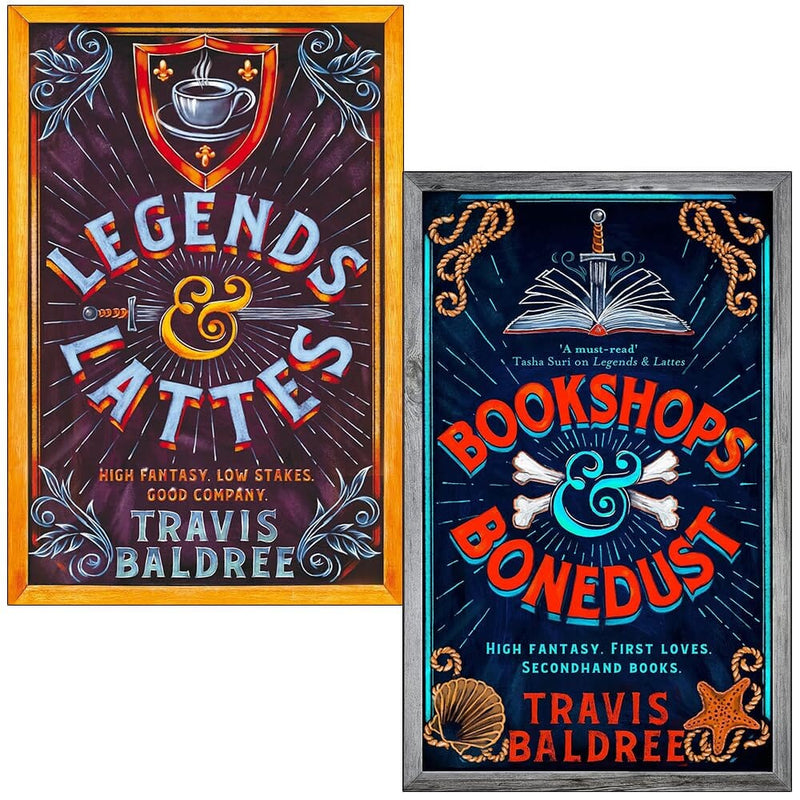 Legends & Lattes Series by Travis Baldree 2 Books Collection Set - Fiction - Paperback Fiction Macmillan