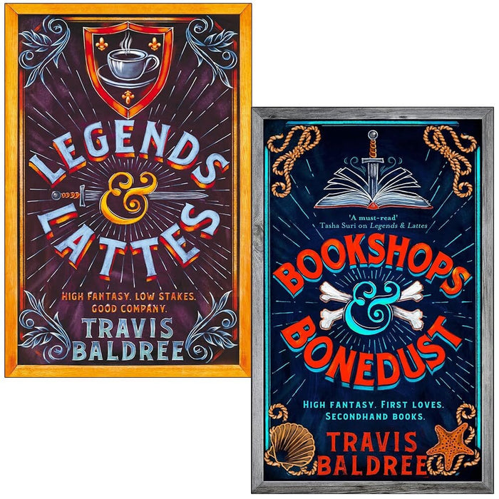 Legends & Lattes Series by Travis Baldree 2 Books Collection Set - Fiction - Paperback Fiction Macmillan