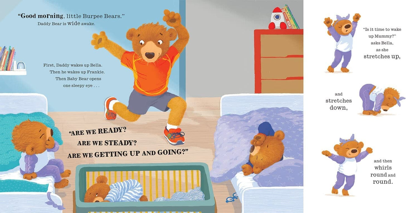 The Burpee Bears Illustrated Glorious Picture Book by Joe Wicks - Ages 3-5 - Hardback 3-5 HarperCollins Publishers