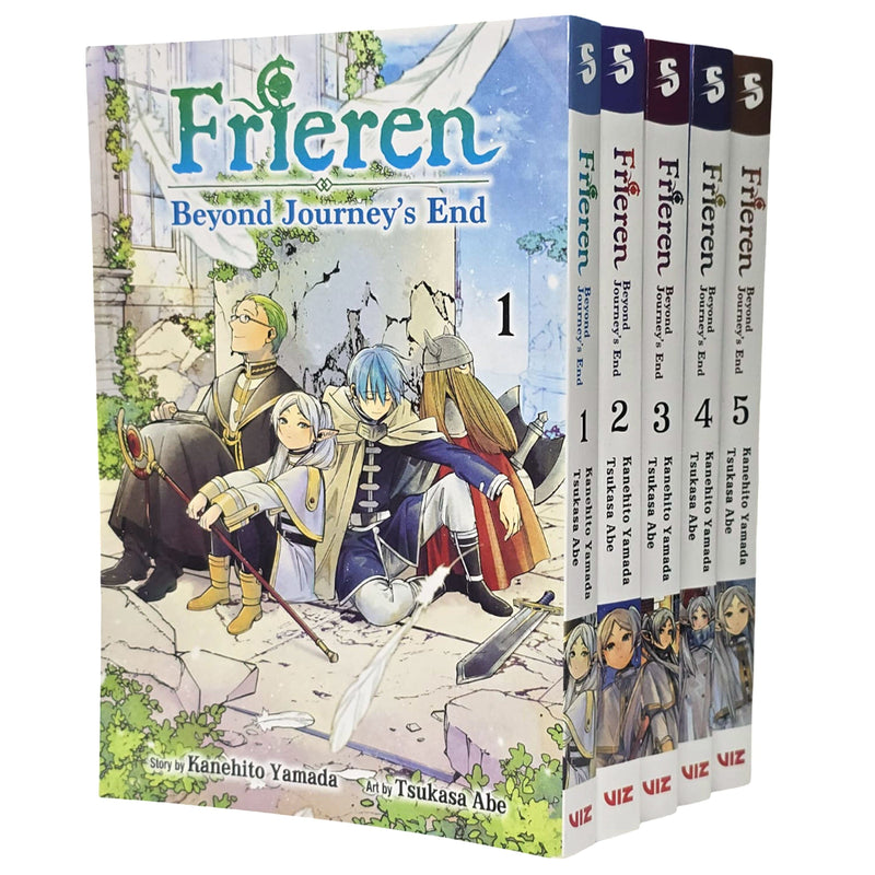 Frieren: Beyond Journey’s End Series By Kanehito Yamada: 5 Books Collection Set - Manga - Paperback Graphic Novels Viz Media, Subs. of Shogakukan Inc