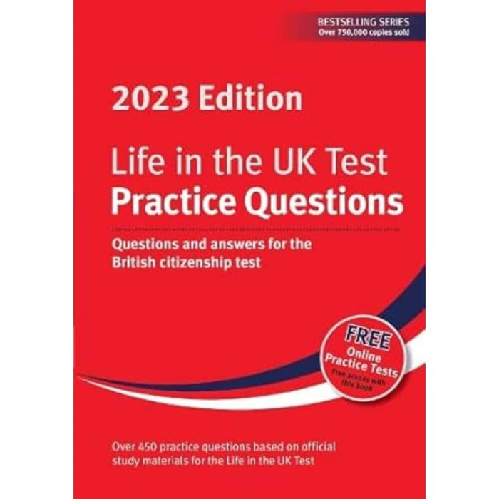 Life in the UK Test Practice Questions: 2023 Edition: Questions and Answers For The British Citizenship Test by Henry Dillon - Non Fiction - Paperback Non-Fiction Red Squirrel Publishing