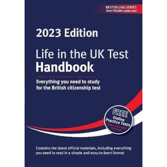 Life in the UK Test: Handbook 2023 Edition: Everything you need to study for the British citizenship test by Henry Dillon - Non Fiction - Paperback Non-Fiction Red Squirrel Publishing