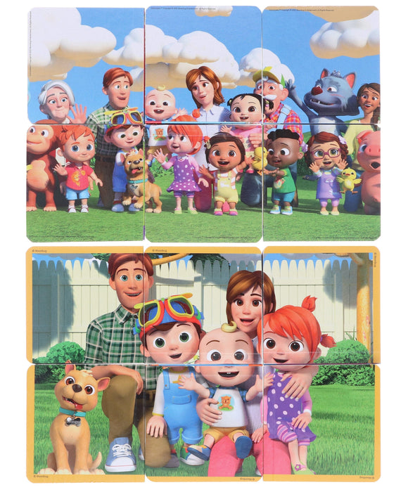 CoComelon Little Learners Pocket Library: Illustrated 12 Mini books Collection Box Set - Ages 1-4 - Board Book 0-5 HarperCollins Publishers