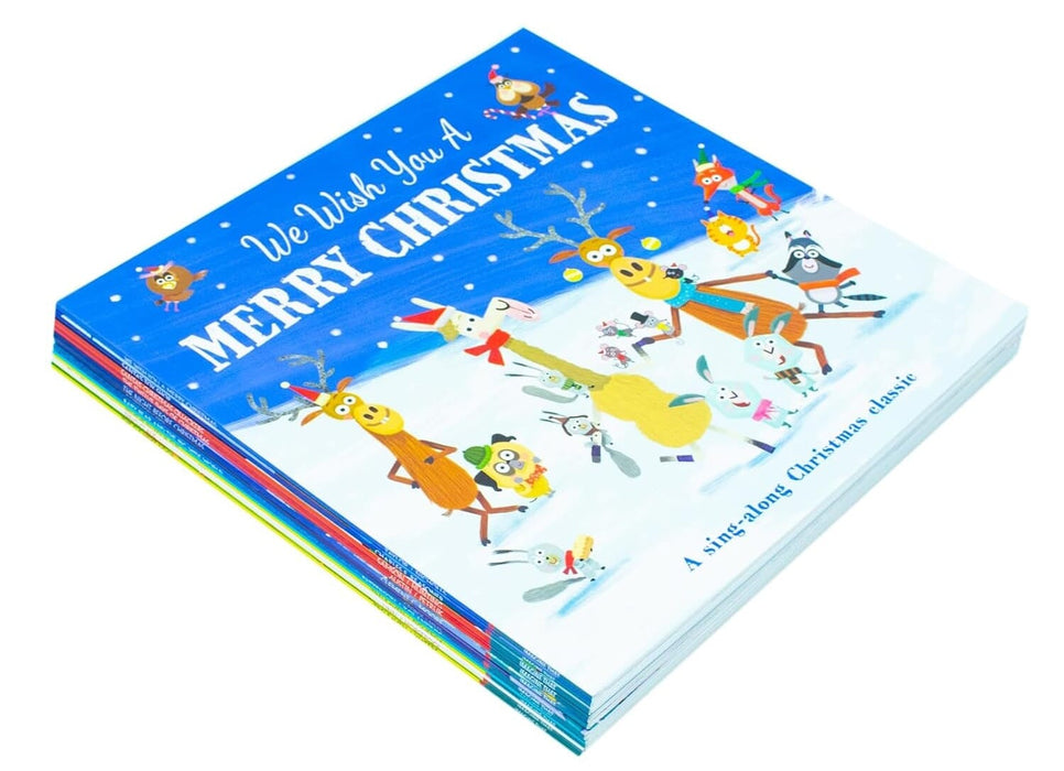 Santa's Big Pack of Christmas Stories 10 Book Collection Set by Joshua George & Others - Ages 3-5 - Paperback 3-5 Fox Eye Publishing