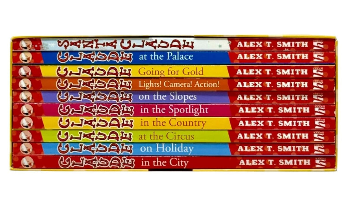 Claude Complete Collection Rather Smashing Adventures by Alex T. Smith 10 Books Box Set - Ages 5-9 - Paperback 5-7 Hachette