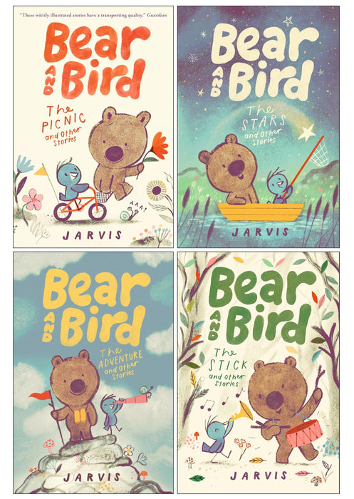 Bear and Bird Series by Jarvis 4 Books Collection Set - Ages 5-7 - Paperback