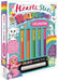 Hearts, Stars, Rainbows Colouring Book With Pen Set by Igloo - Ages 3-5 - Paperback 3-5 Igloo Books