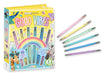 Colour Mania Good Vibes (Colouring Kit With Brush Tip Pens With Fine-Liner Ends) - Ages 3-6 - Paperback 3-5 Igloo Books