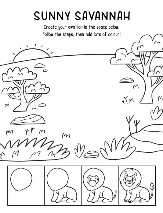 How to Draw And Colour Book With Colouring Pens (Learn to Draw, Then Colour Your Creations!) - Ages 3-6 - Paperback 3-5 Igloo Books