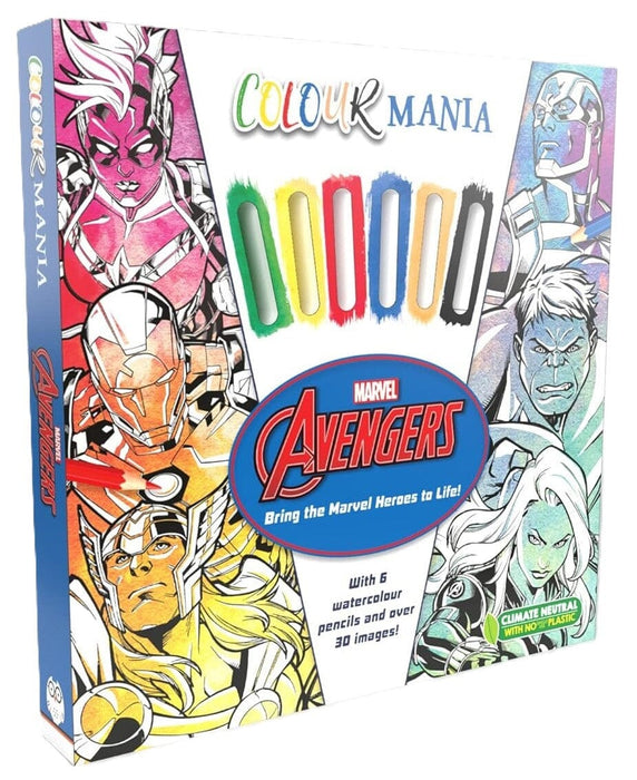 Marvel: Avengers: Bring the Marvel Heroes to Life!: With 6 Watercolour Pencils, Paintbrush and Over 30 Images! - Ages 7-11 - Paperback 7-9 Autumn Publishing