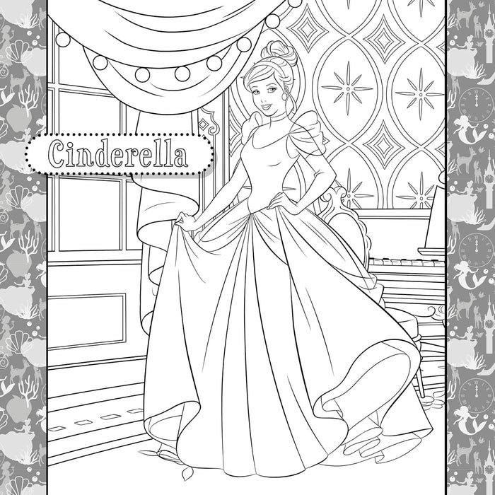 Disney Princess: Colourmania: A Colouring Set Packed full of magic with 7 felt-tip pens and over 30 images! - Ages 7-11 - Paperback 7-9 Autumn Publishing