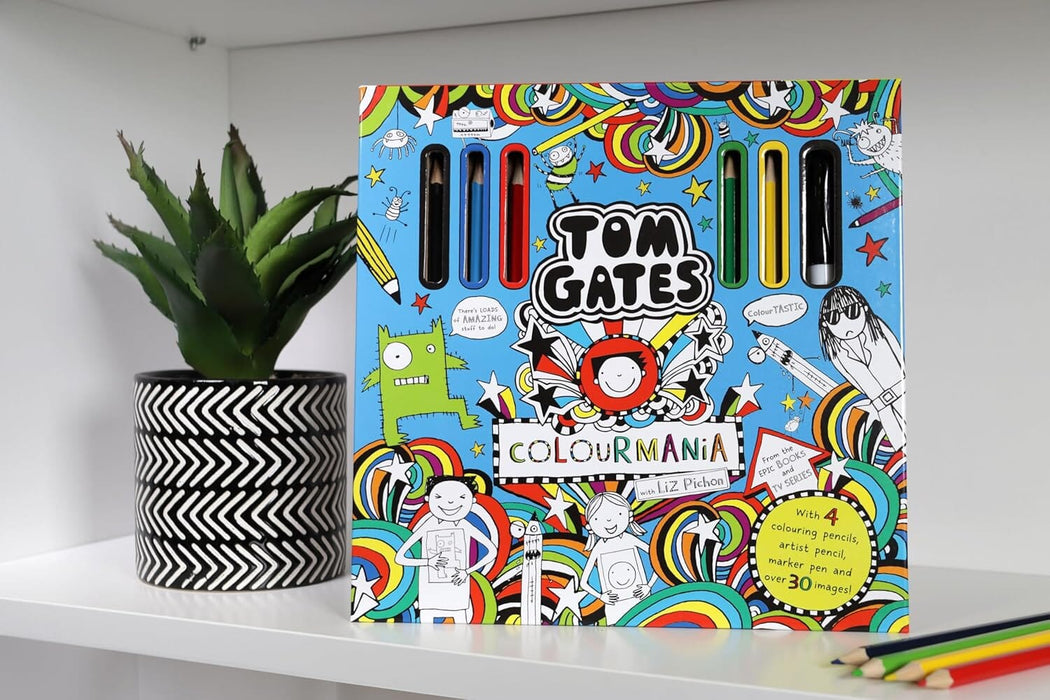 Tom Gates: Colourmania with Liz Pichon - Ages 6-9 - Paperback 7-9 Autumn Publishing