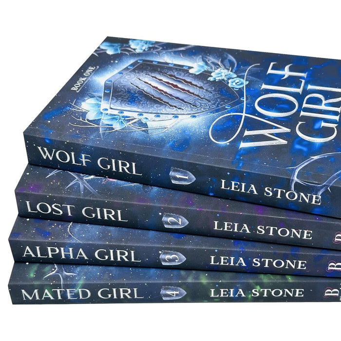 Wolf Girl Series by Leia Stone 4 Books Collection Set - Ages 14-18 - Paperback Young Adult Sourcebooks