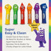 Colour Blocks Paint Sticks For Kids With 6 Character Topper Paint Sticks - Ages 3+ Years 3-5 TRENDS UK LTD