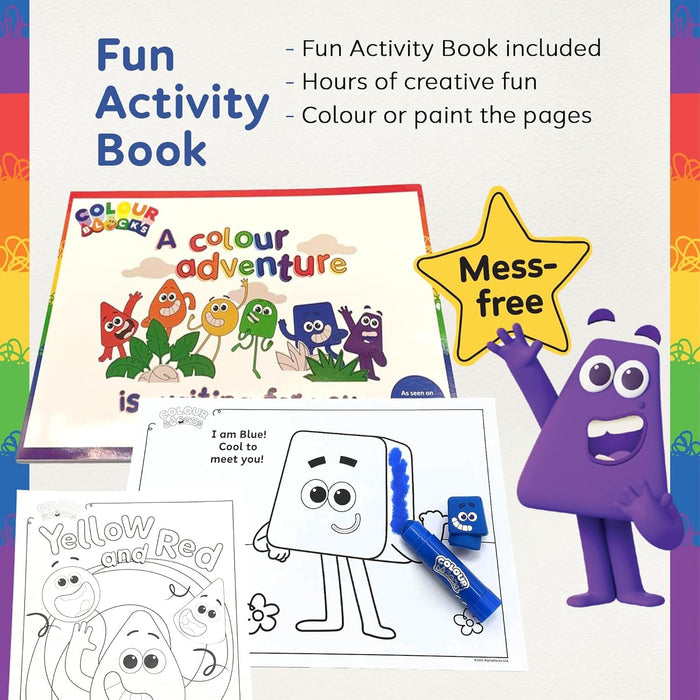 Colour Blocks: Paint, Draw, Stamp & Stick Set - Ages 3+ 3-5 TRENDS UK LTD
