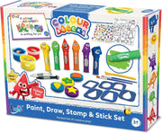 Colour Blocks: Paint, Draw, Stamp & Stick Set - Ages 3+ 3-5 TRENDS UK LTD
