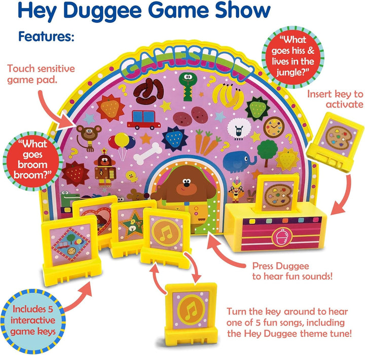 Hey Duggee's Game Show Toy For Kids: 5 Interactive Game Keys - Ages 3+ 3-5 TRENDS UK LTD